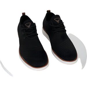 Vance Co Novak Knit Oxford Sneakers Black Lightweight Comfort Men 13W
